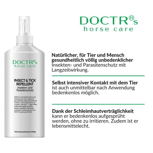 INSECT & TICK REPELLENT - Insekten- und Parasitenschutz für Pferde