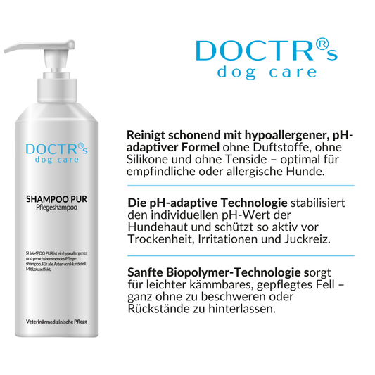 SHAMPOO PUR - Care Shampoo for Dogs