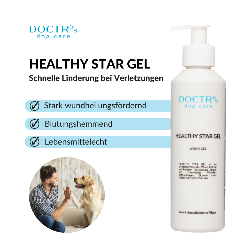 HEALTHY STAR GEL - Wund-Gel für Hunde