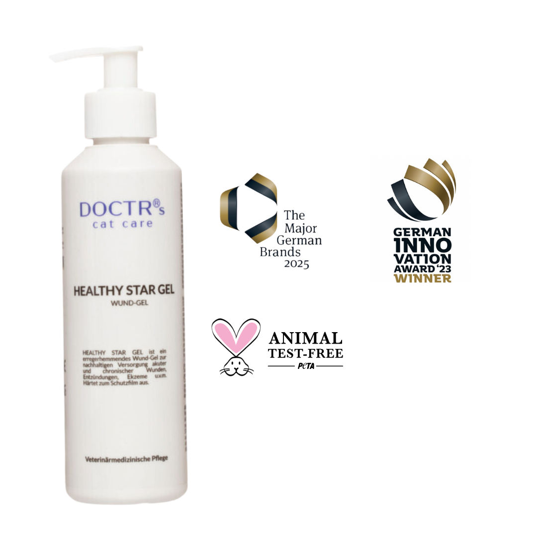 HEALTHY STAR GEL - Wund-Gel für Katzen