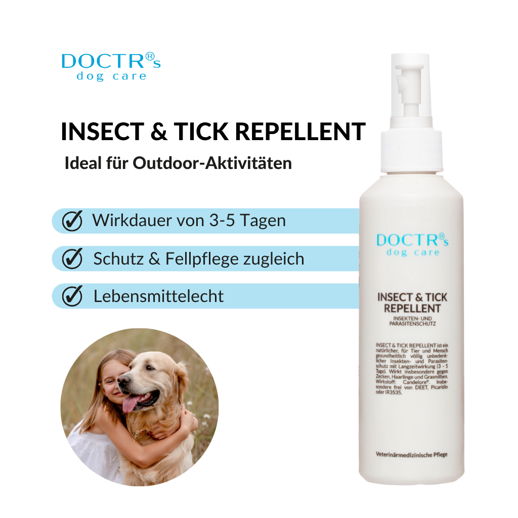 INSECT & TICK REPELLENT - Insekten- und Parasitenschutz für Hunde