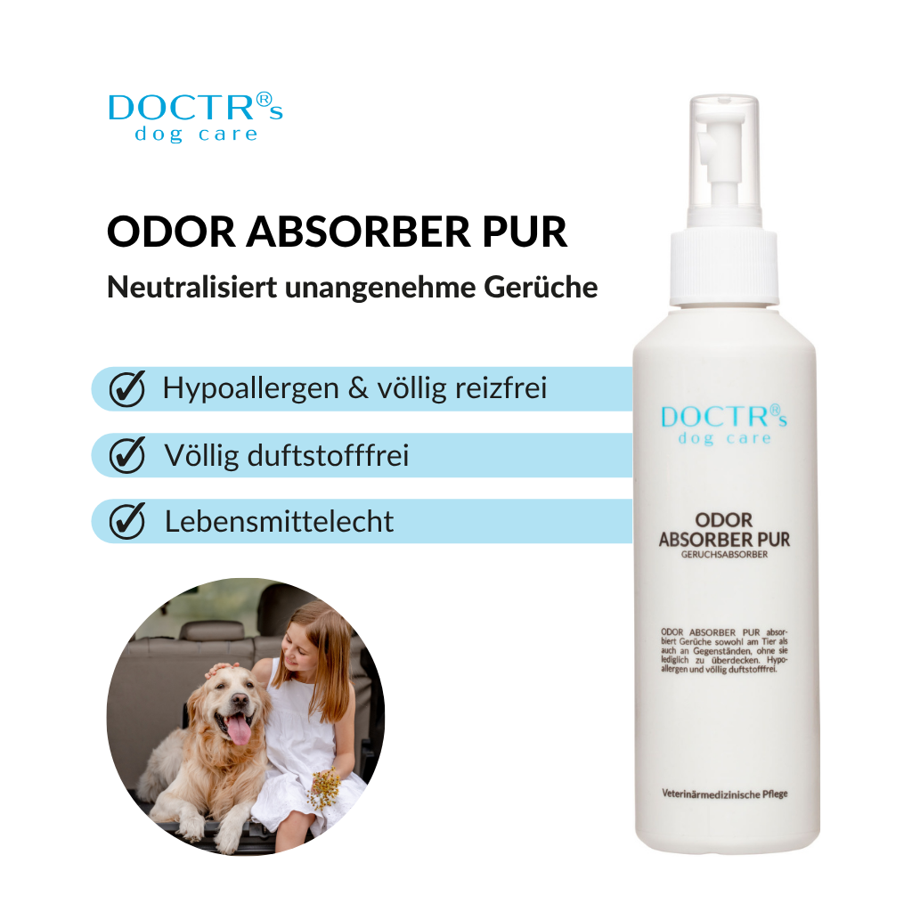 ODOR ABSORBER PUR - Geruchsneutralisierer für Hunde