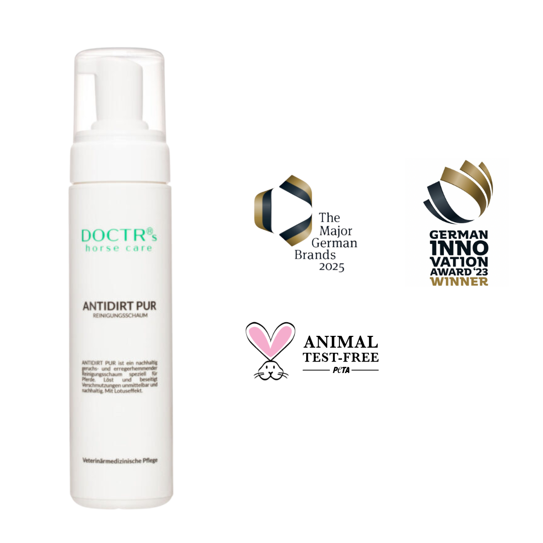 ANTIDIRT PUR - Reinigungsschaum für Pferde