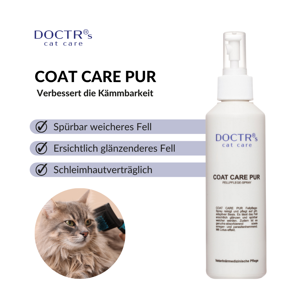 COAT CARE PUR – Fellpflege-Spray für Katzen