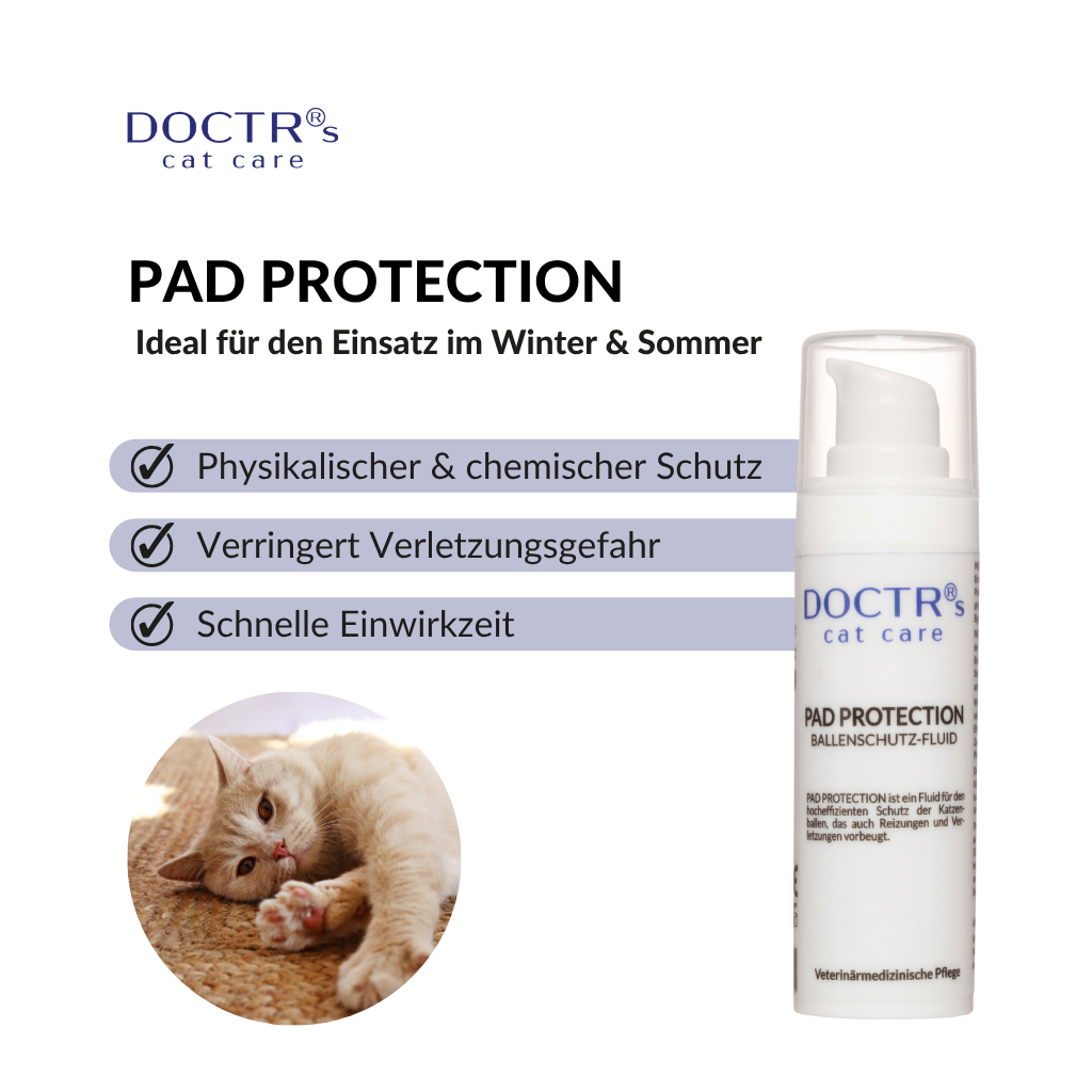 PAD PROTECTION – Ballenschutz-Fluid für Katzen