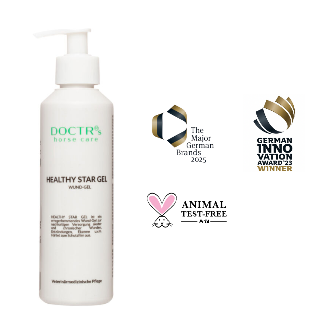 HEALTHY STAR GEL – Wund-Gel für Pferde
