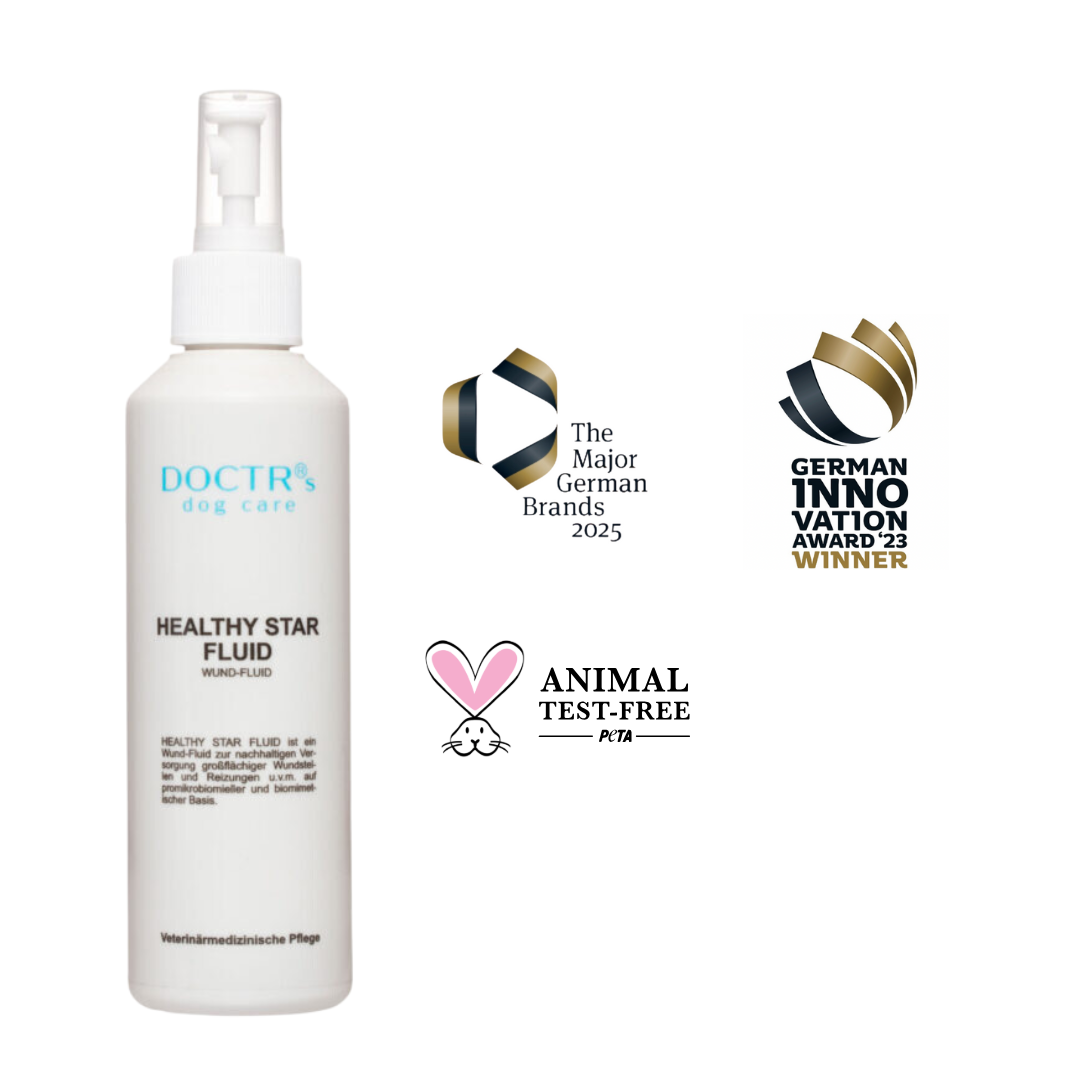 HEALTHY STAR FLUID - Wund-Fluid für Hunde