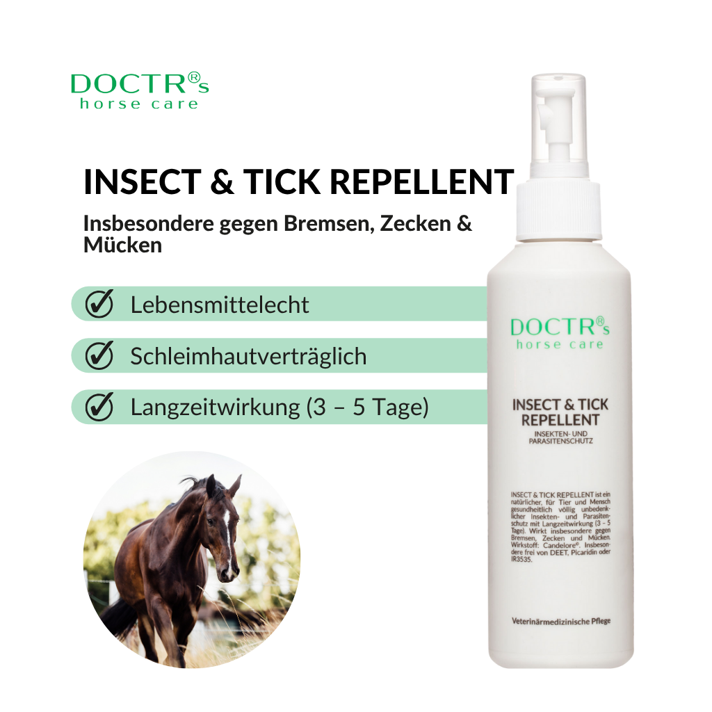 INSECT & TICK REPELLENT - Insekten- und Parasitenschutz für Pferde
