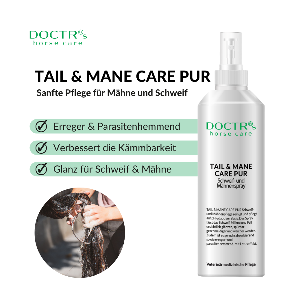 TAIL & MANE CARE PUR - Schweif- und Mähnenpflege für Pferde