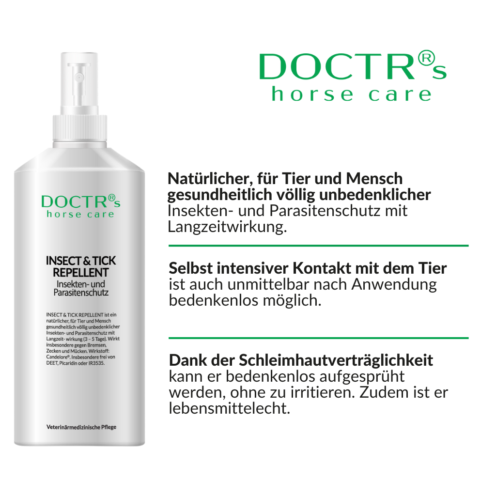 INSECT &amp; TICK REPELLENT - Insect and parasite protection for horses