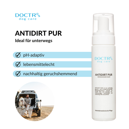 ANTIDIRT PUR - Reinigungsschaum für Hunde