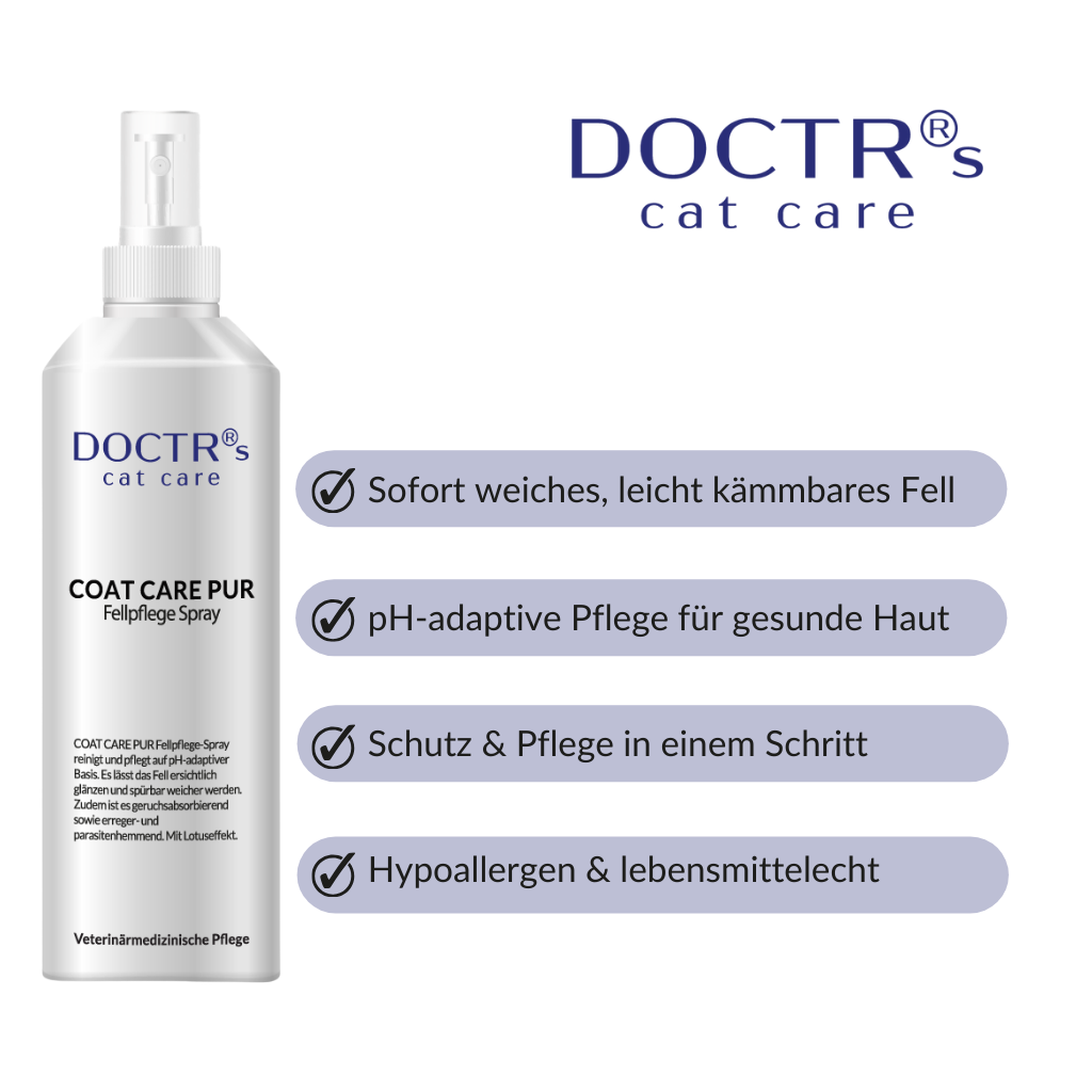 COAT CARE PUR – Fellpflege-Spray für Katzen