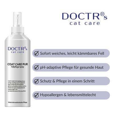 COAT CARE PUR – Fellpflege-Spray für Katzen