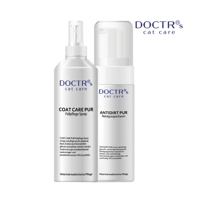 DOCTRs cat care FELLPFLEGE-SET