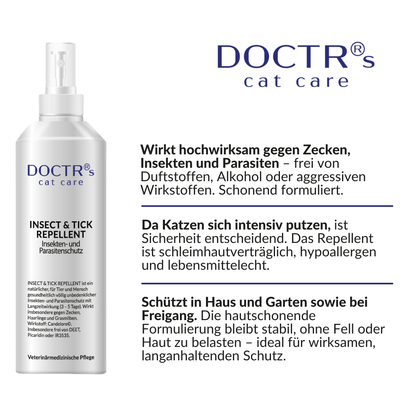 INSECT & TICK REPELLENT - Insekten- und Parasitenschutz für Katzen