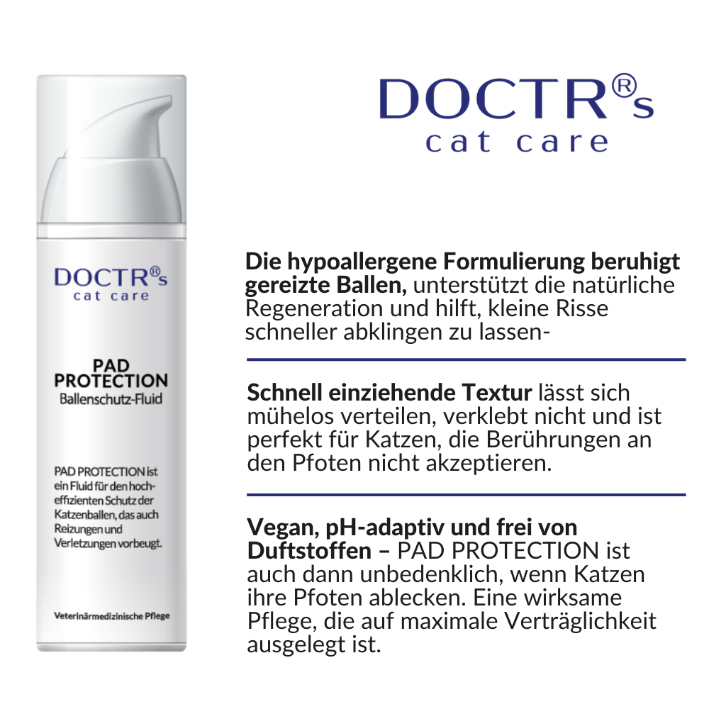 PAD PROTECTION – Ballenschutz-Fluid für Katzen