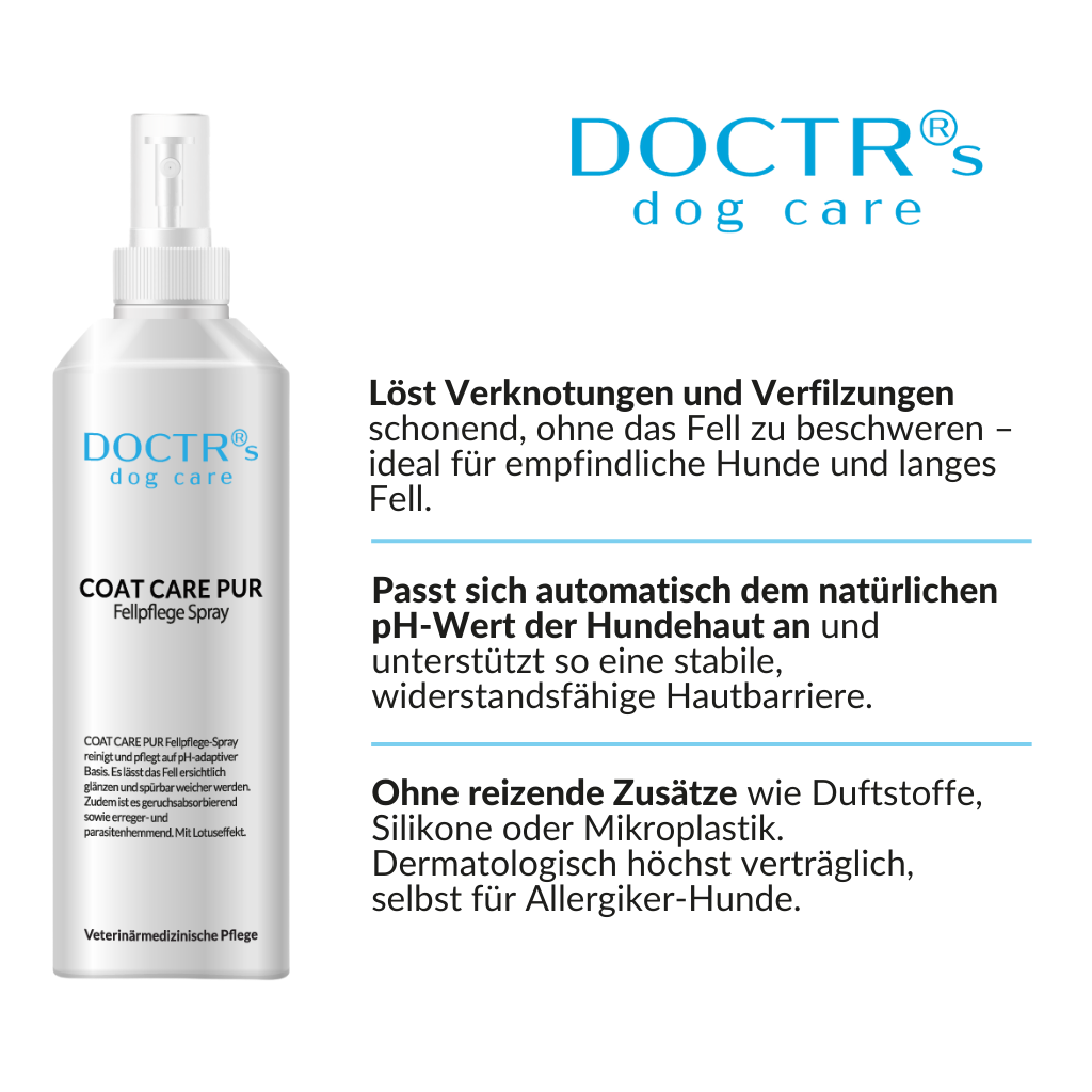 COAT CARE PUR – Fellpflege-Spray für Hunde