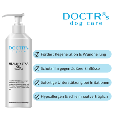 HEALTHY STAR GEL - Wund-Gel für Hunde