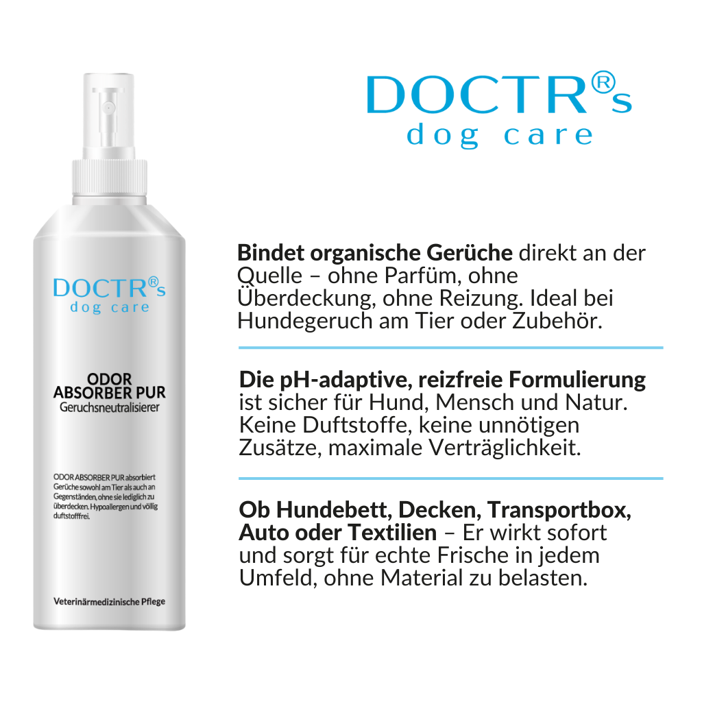 ODOR ABSORBER PUR - Geruchsneutralisierer für Hunde