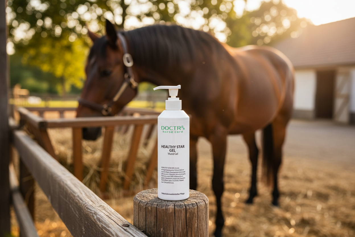 HEALTHY STAR GEL – Wund-Gel für Pferde