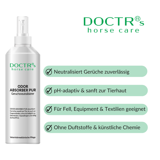ODOR ABSORBER PUR – Geruchsneutralisierer für Pferde